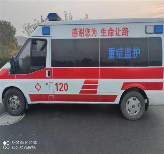肇州救护车出租服务案例3