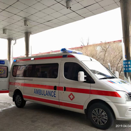 肇州救护车出租服务案例2
